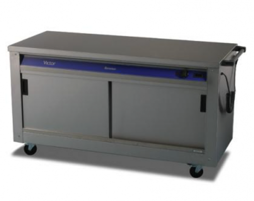 Large Hot Cupboard - Heated Gantry & Flat Top