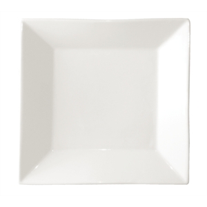 Classic White Square 10" Plate
