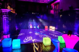 LED Furniture at an event
