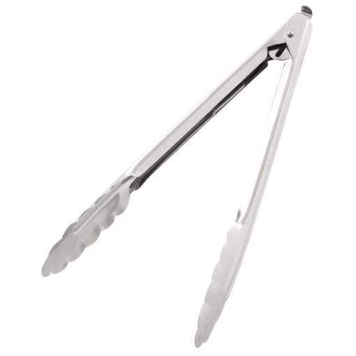 10” Fluted Catering Tongs